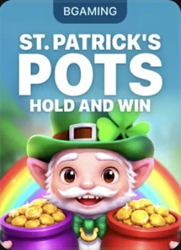 St Patricks Pots Hold and Win slot listed at Betone